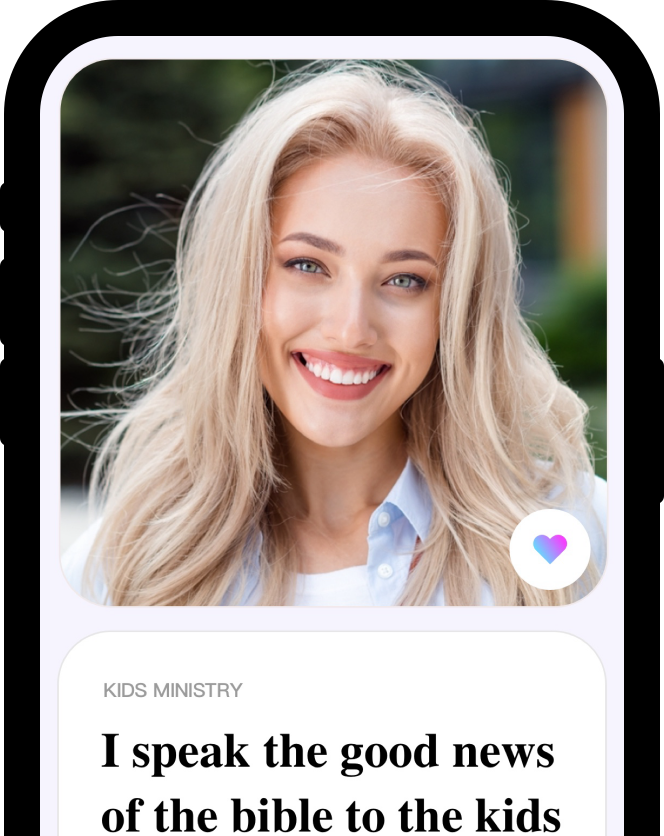 TrueVine app interface showing Christian singles connecting through prayer and meaningful conversations