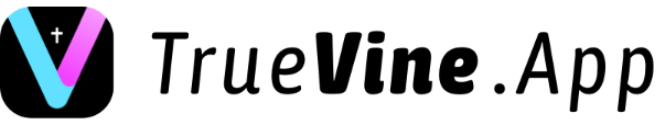 TrueVine logo and text